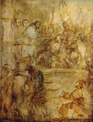 William, Duke of Aquitaine, converted by St. Bernard